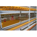 Broiler cage system for poultry farm equipment